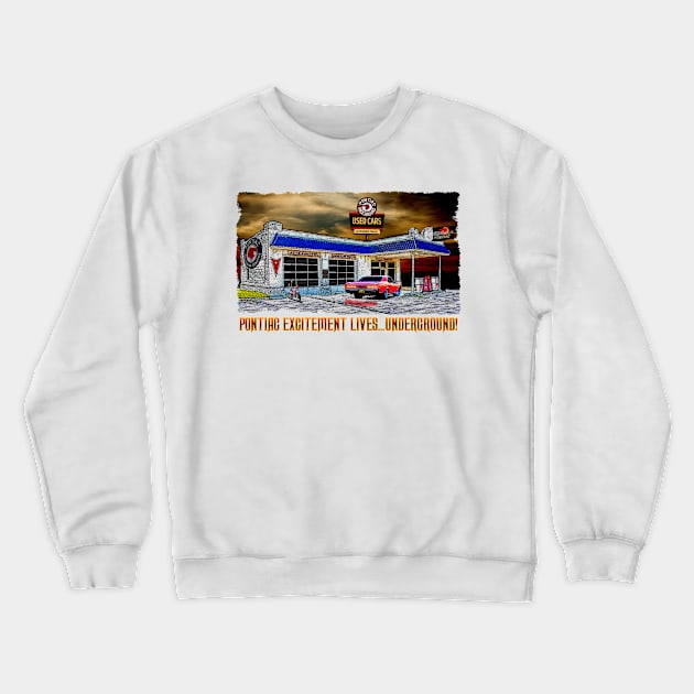 The Excitement Lives... Crewneck Sweatshirt by Chads